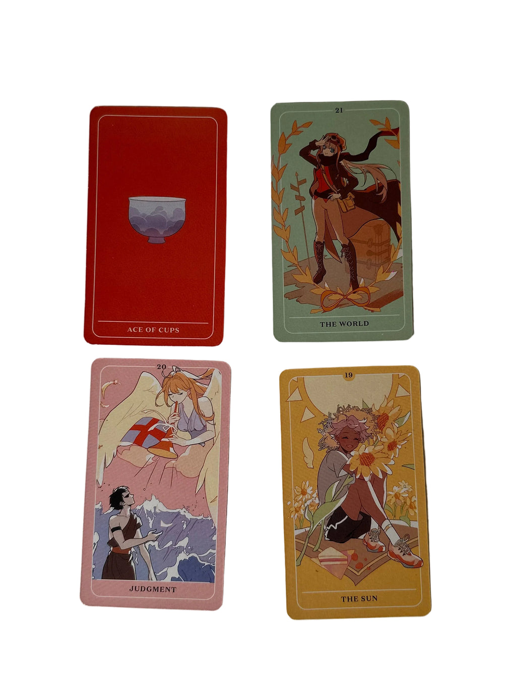 Anime Tarot ტაროს დასტა 10*6სმ