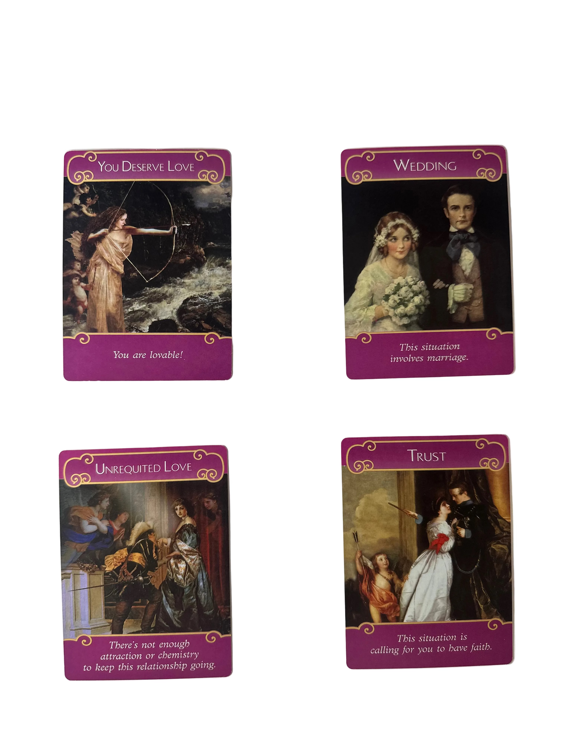 The Romance Angels Doreen Virtue Oracle Deck