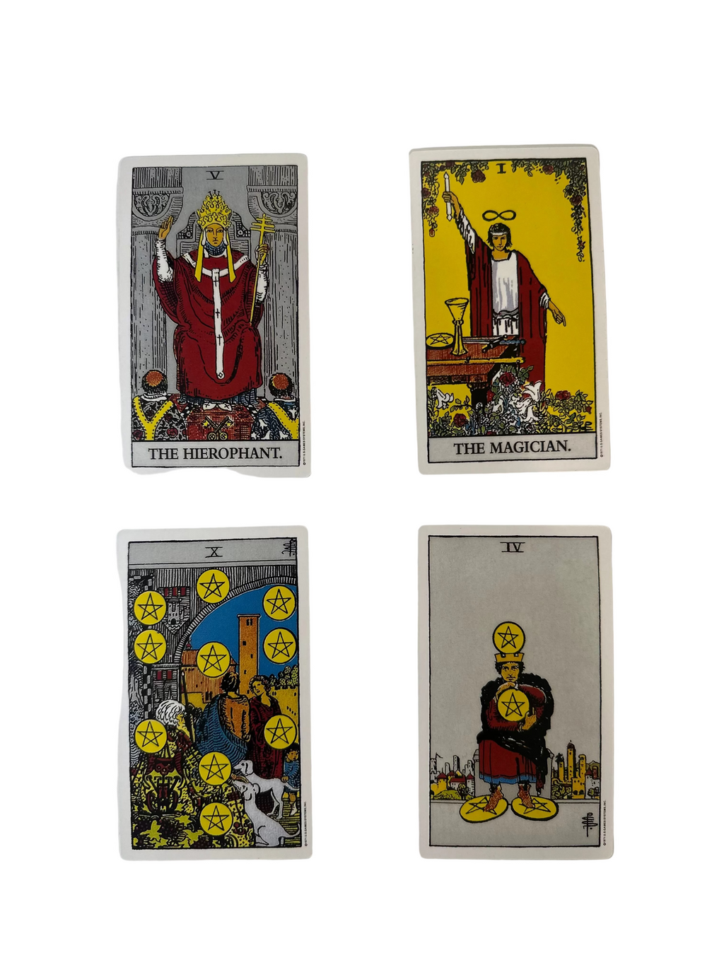 The Rider Tarot Deck რაიდერის ტაროს დასტა 12*7სმ