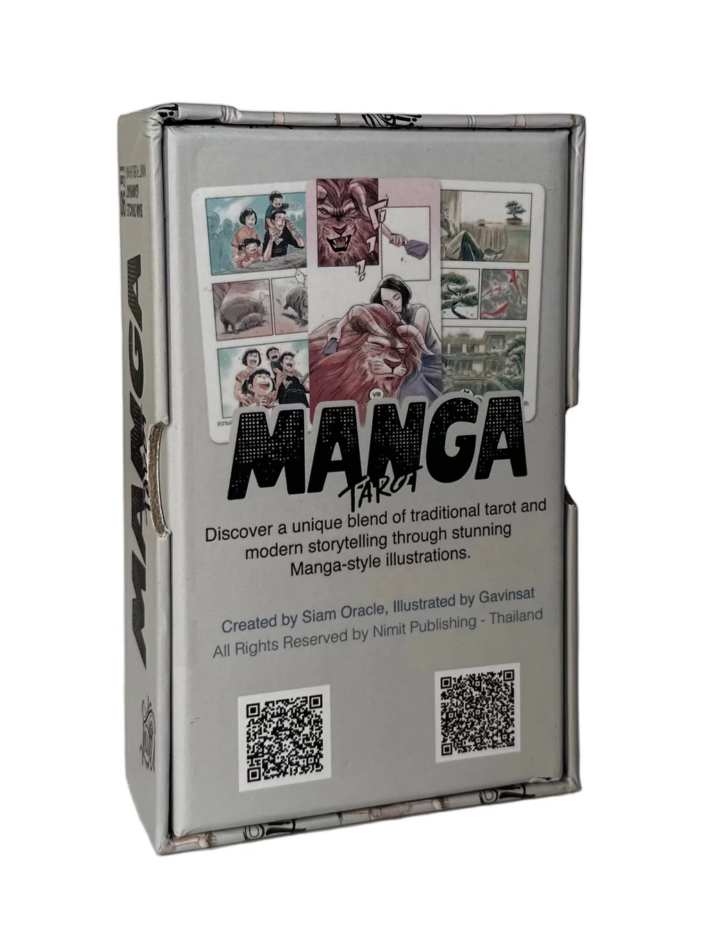 Manga Tarot Deck ტაროს დასტა კარდონის ყუთით 12*7სმ