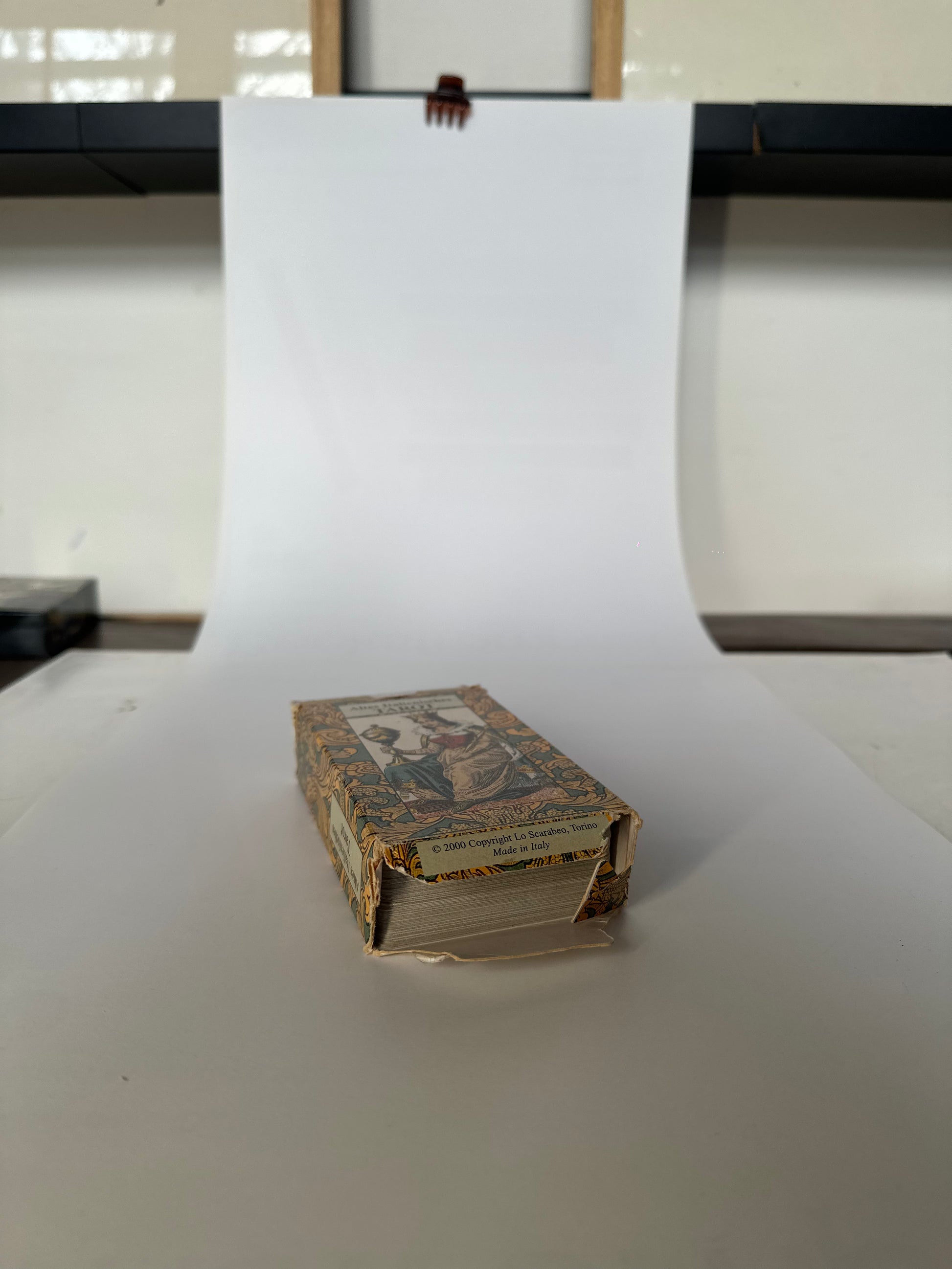 Altes Italienisches Tarot Deck 2000