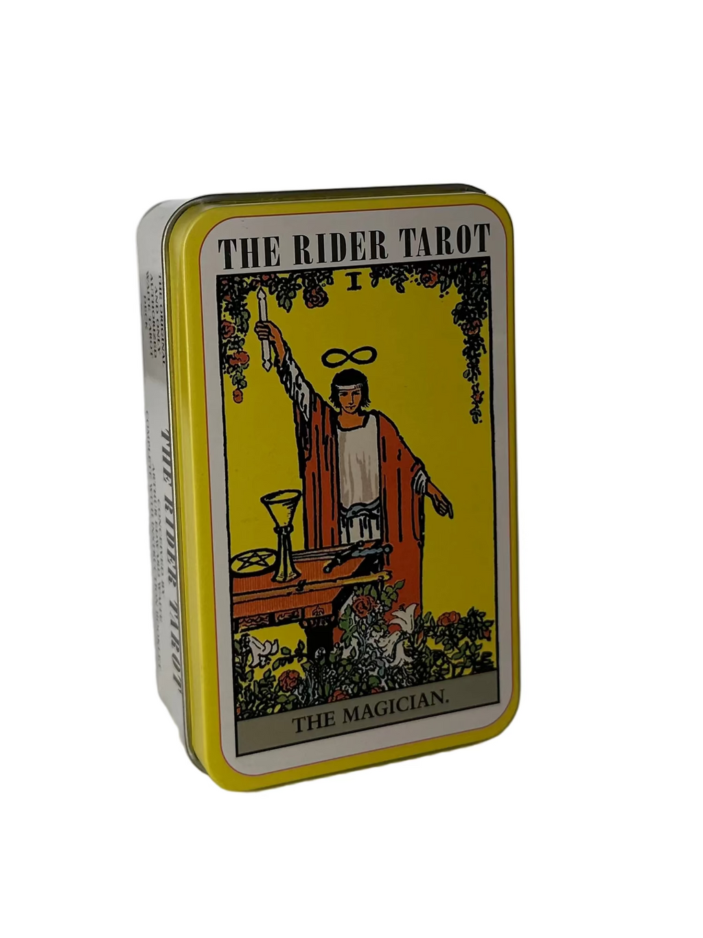 The Rider Tarot ტარის დასტა რკინის ყუთით 10*6სმ