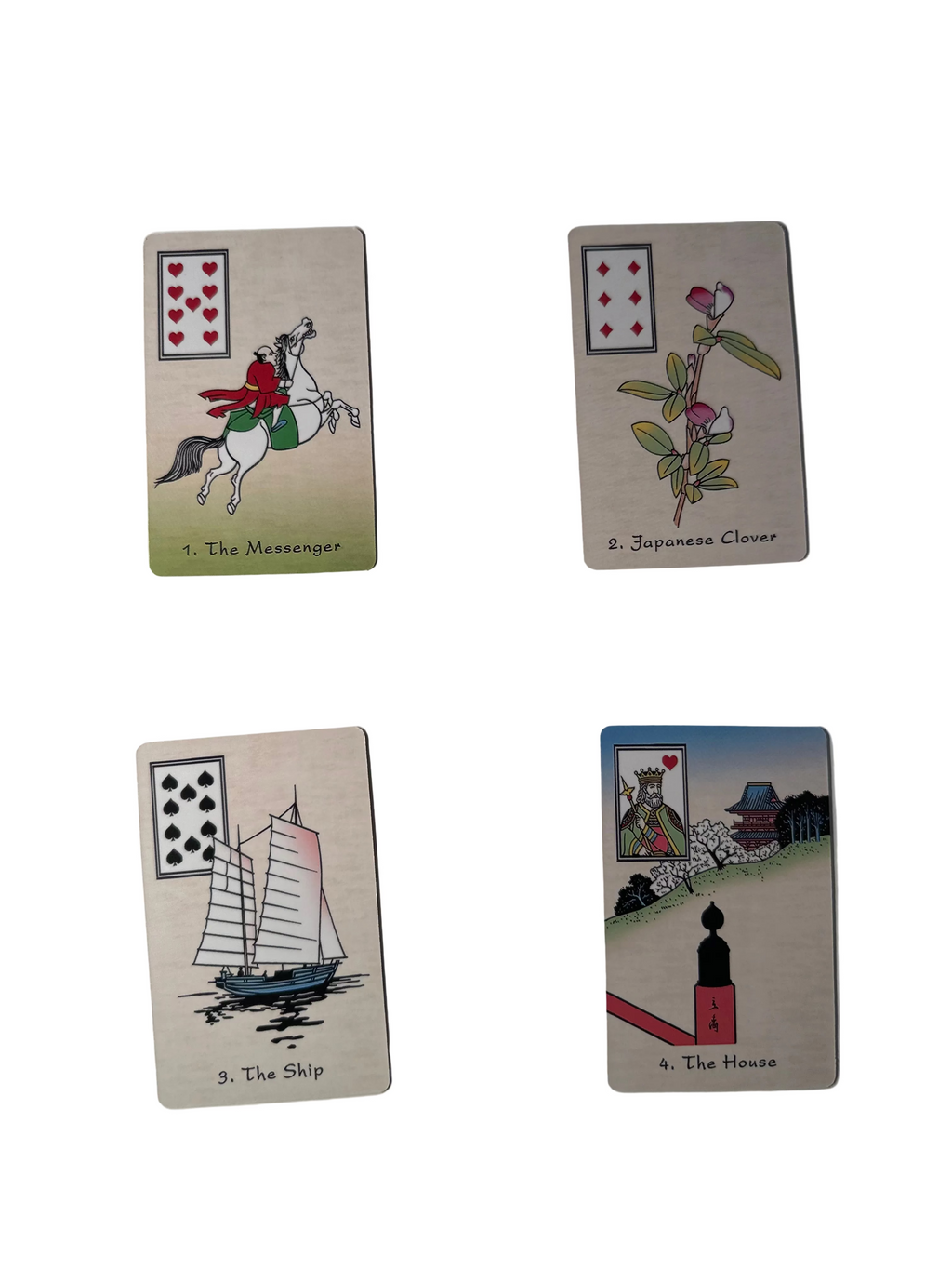An Ukiyo-E Lenormand 9x6სმ