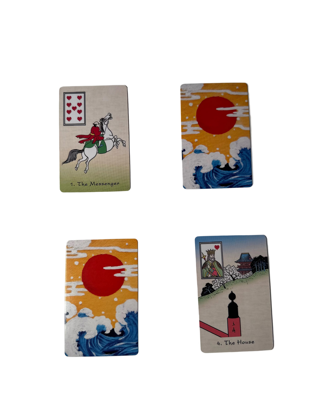 An Ukiyo-E Lenormand 9x6სმ