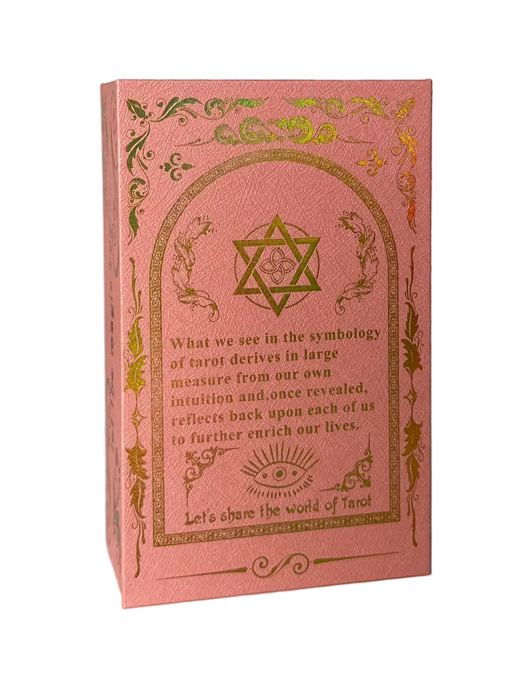 Rider-Weite-Smith Gold Foil Tarot Pink Box 12*7cm