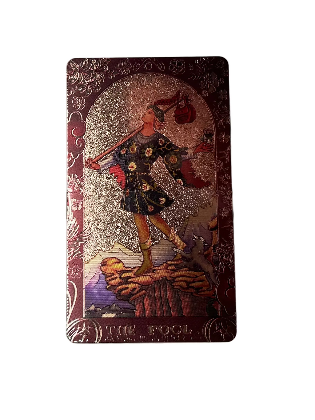Rider-Weite-Smith Gold Foil Tarot Pink Box 12*7cm