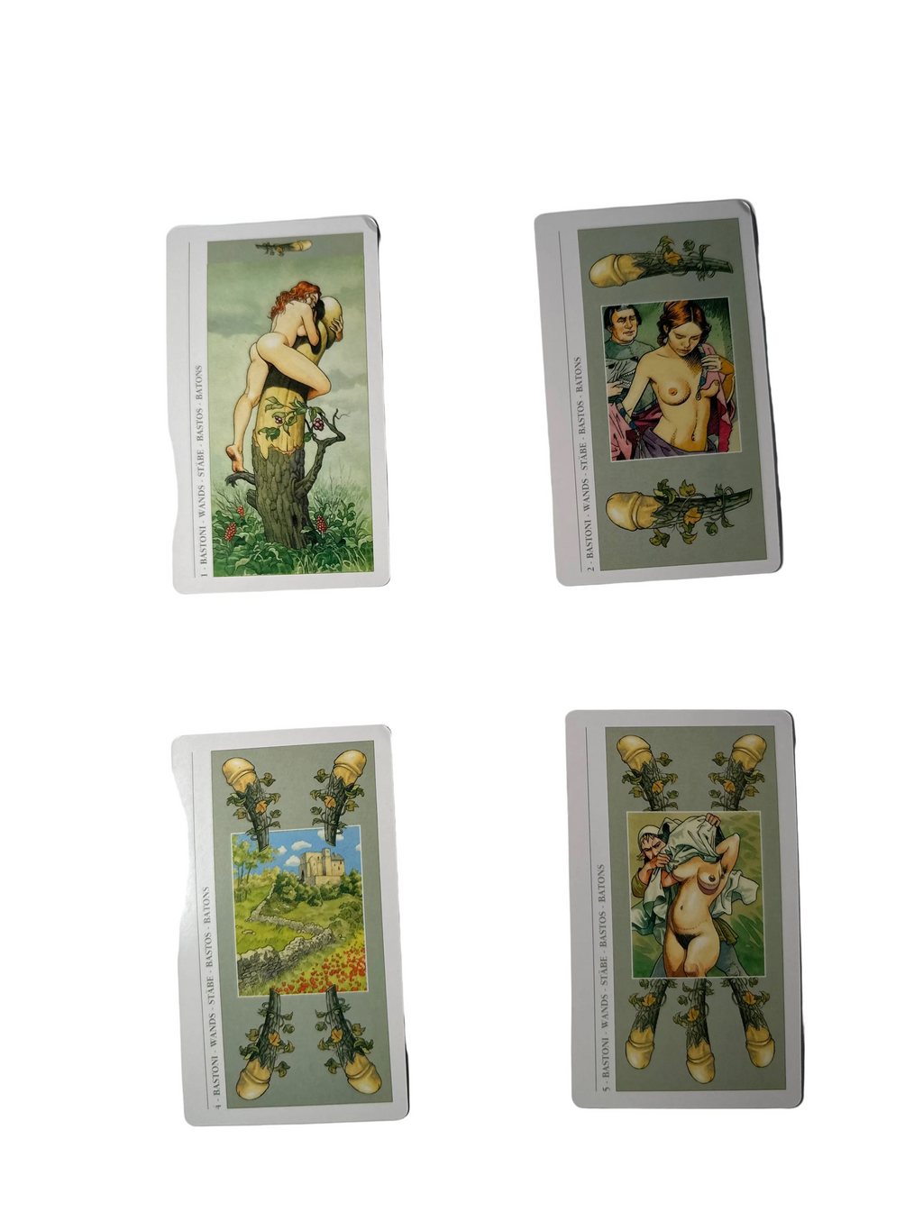 Decameron Tarot Deck 10*6cm +18 🔞