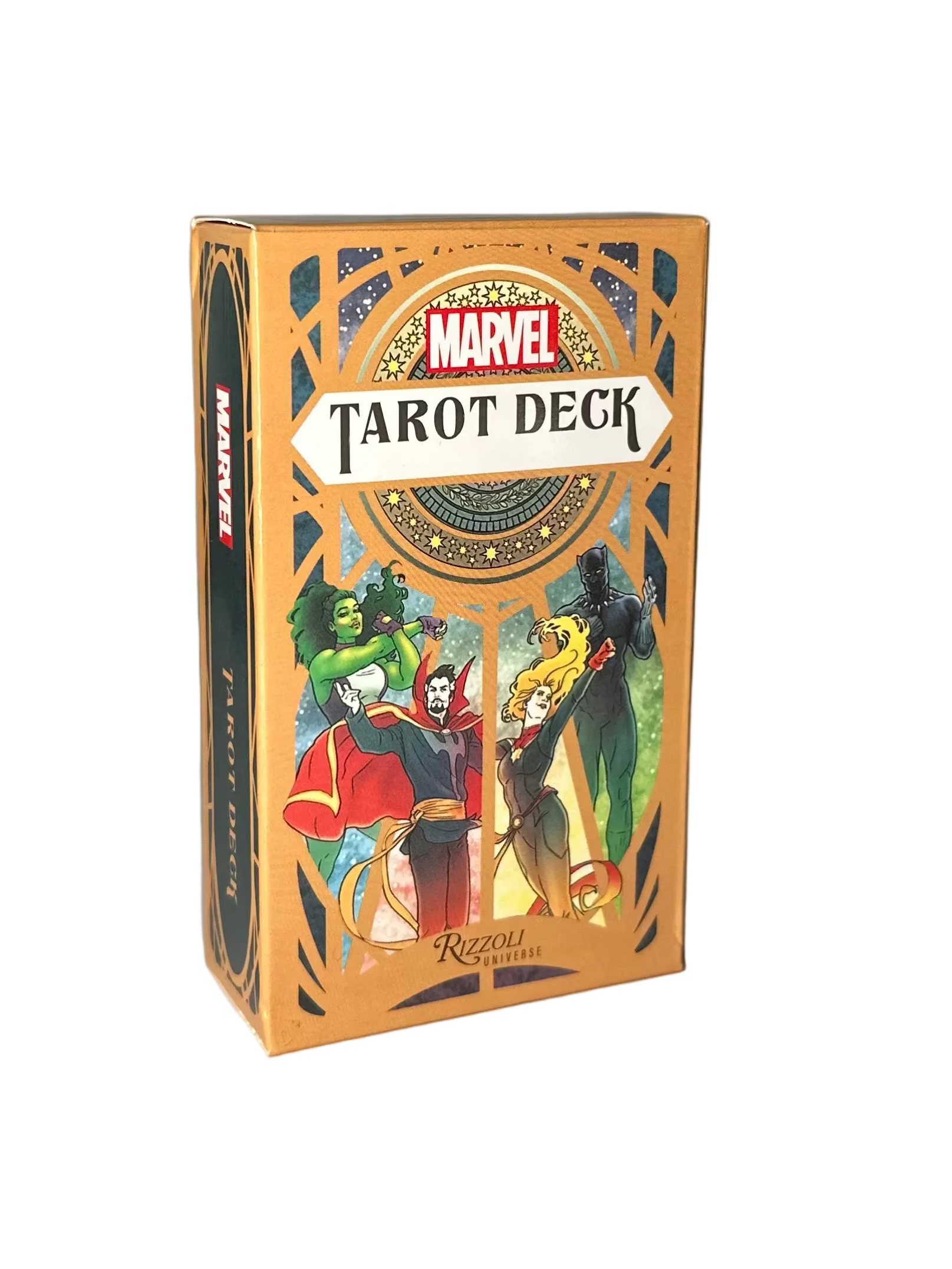 Marvel Tarot Deck მარველის ტაროს დასტა 10*6სმ