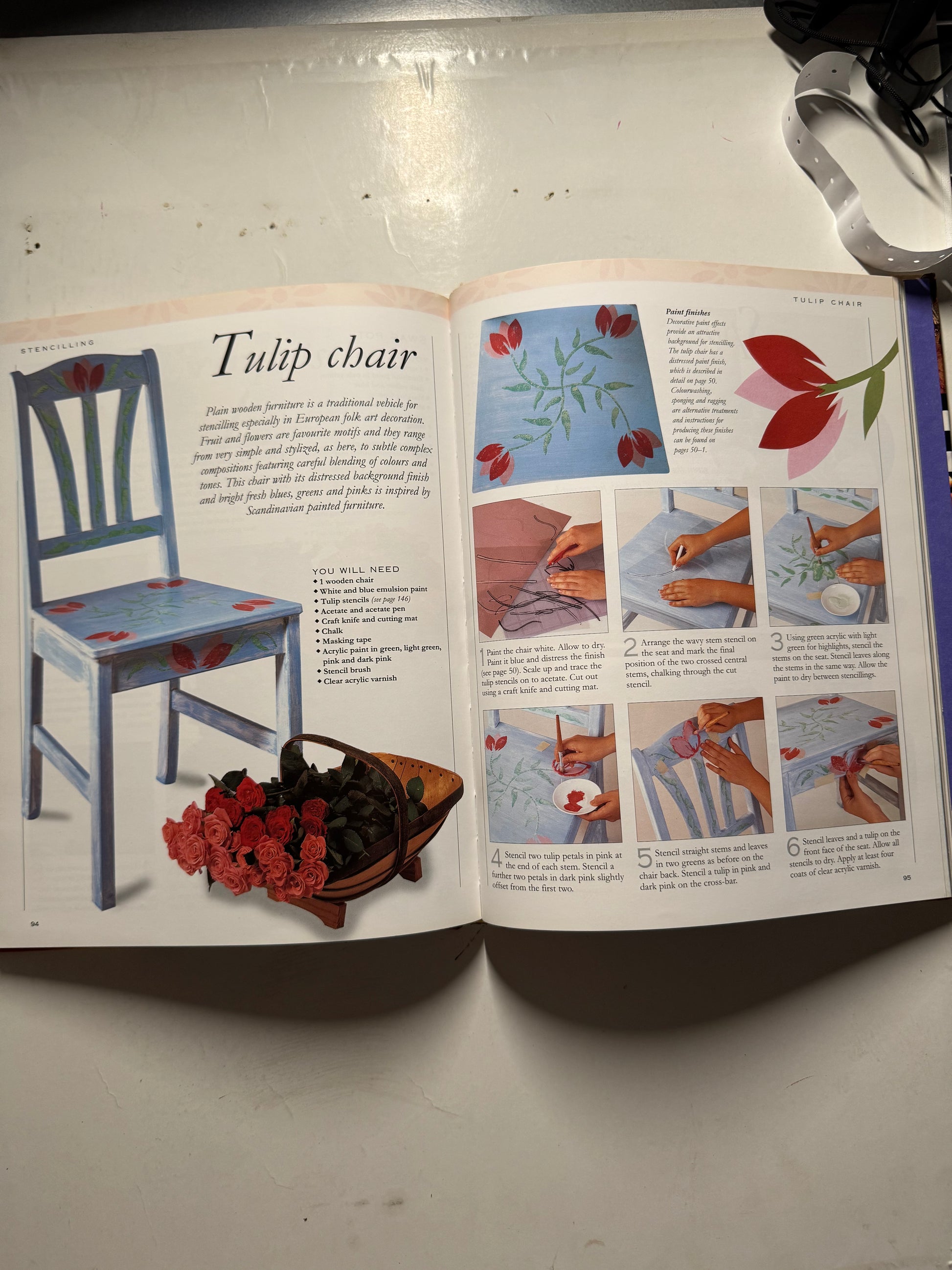 Finishing Touches with Paint & Paper