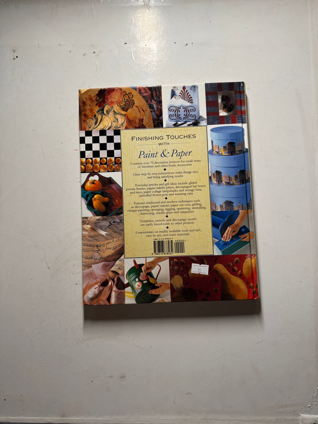 Finishing Touches with Paint & Paper