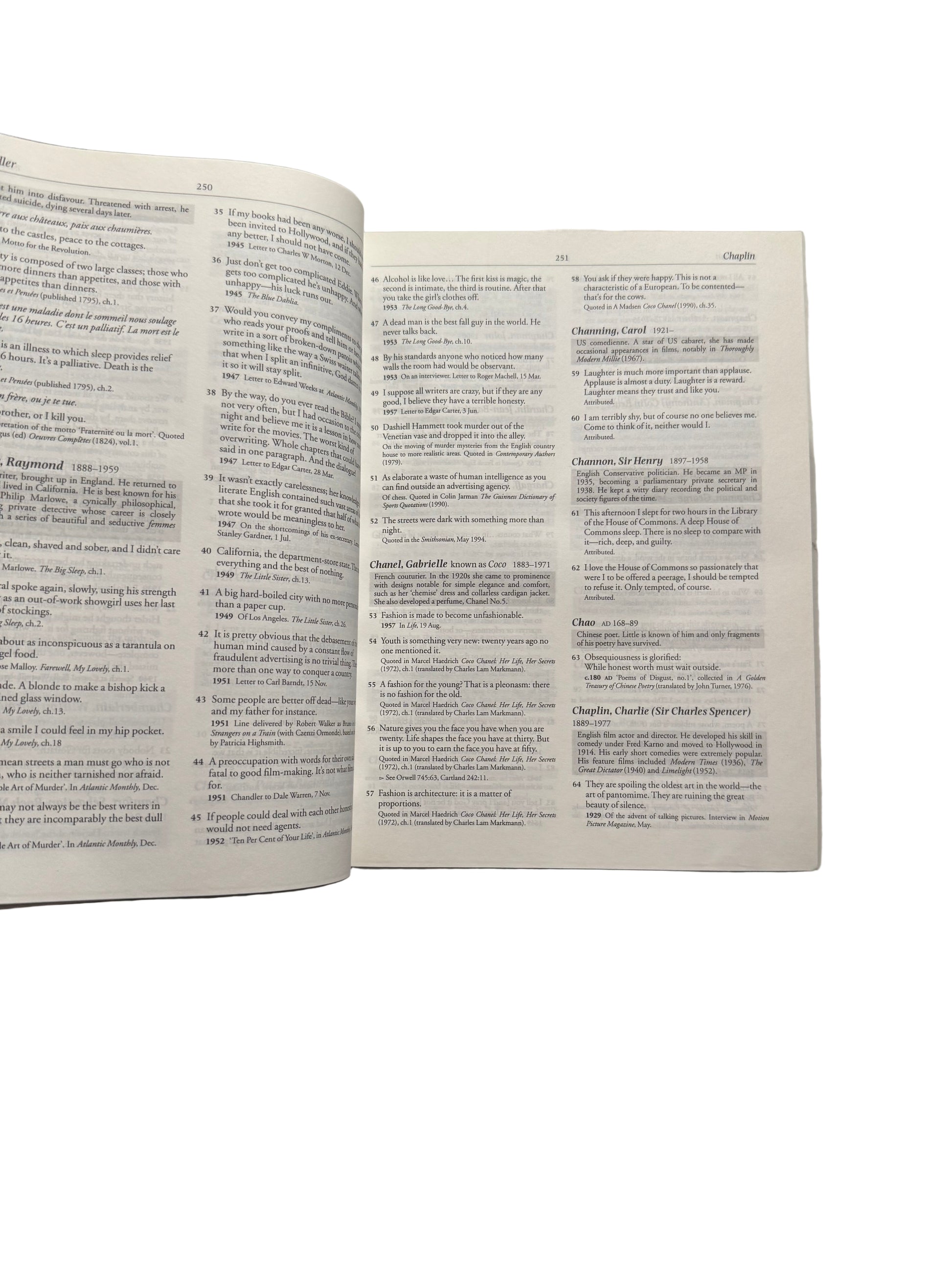 Dictionary of Quatations