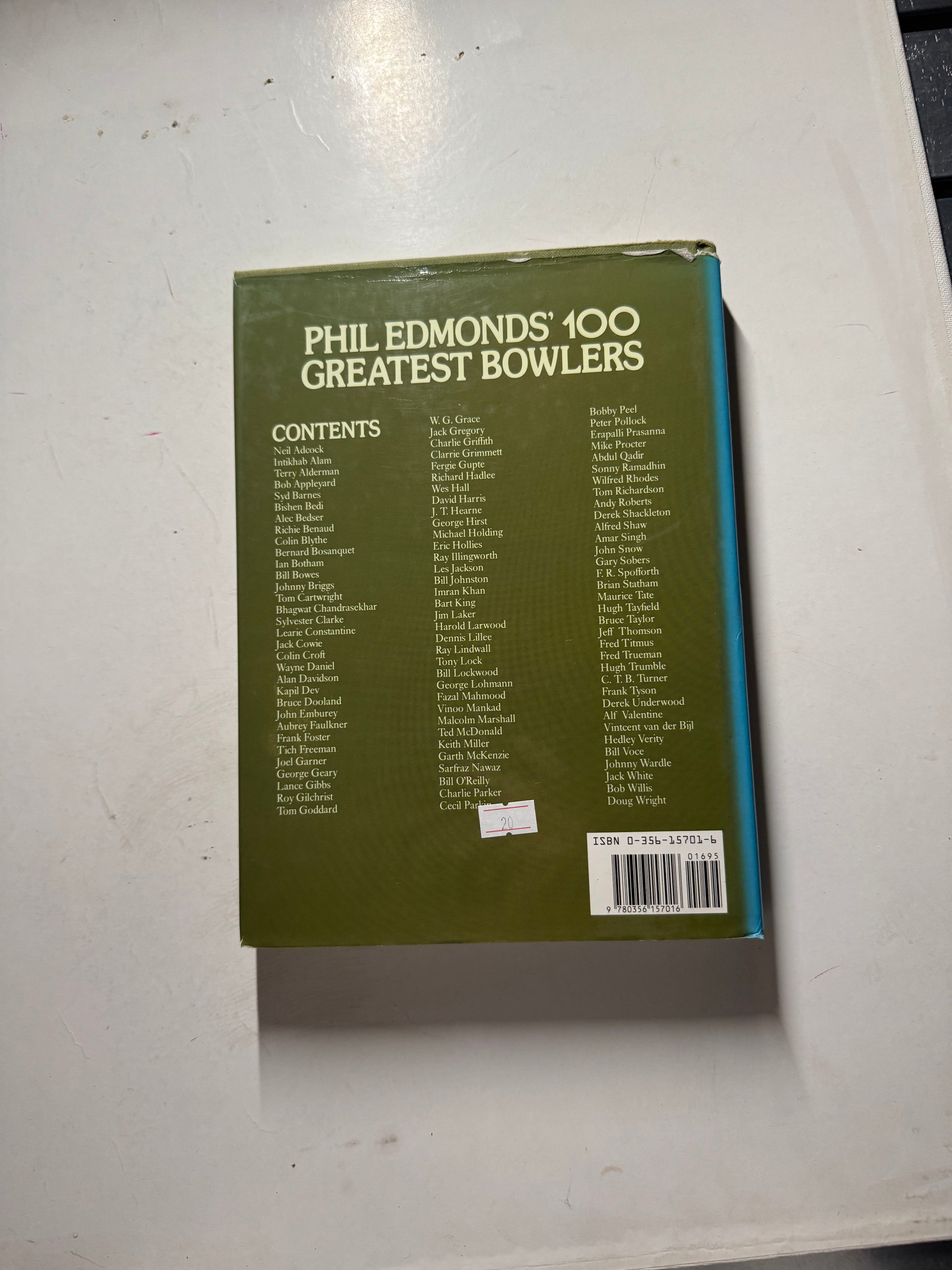 Phil Edmonds 100 Greatest Bowlers