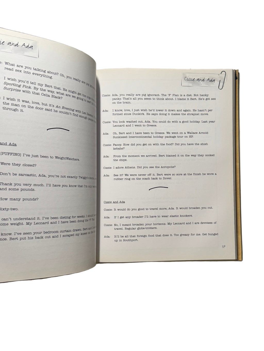 Les Dawson’s Secret Notebooks