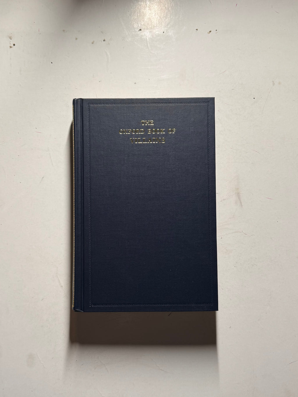 The Oxfords Book of Villains
