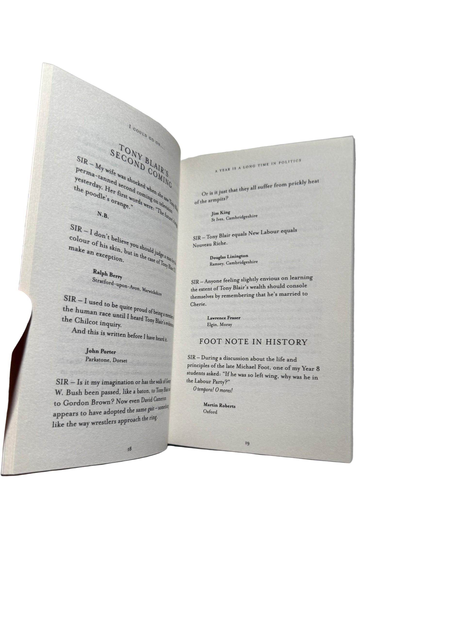 I Could Go On … Unpublished Letters to The Daily Telegraph