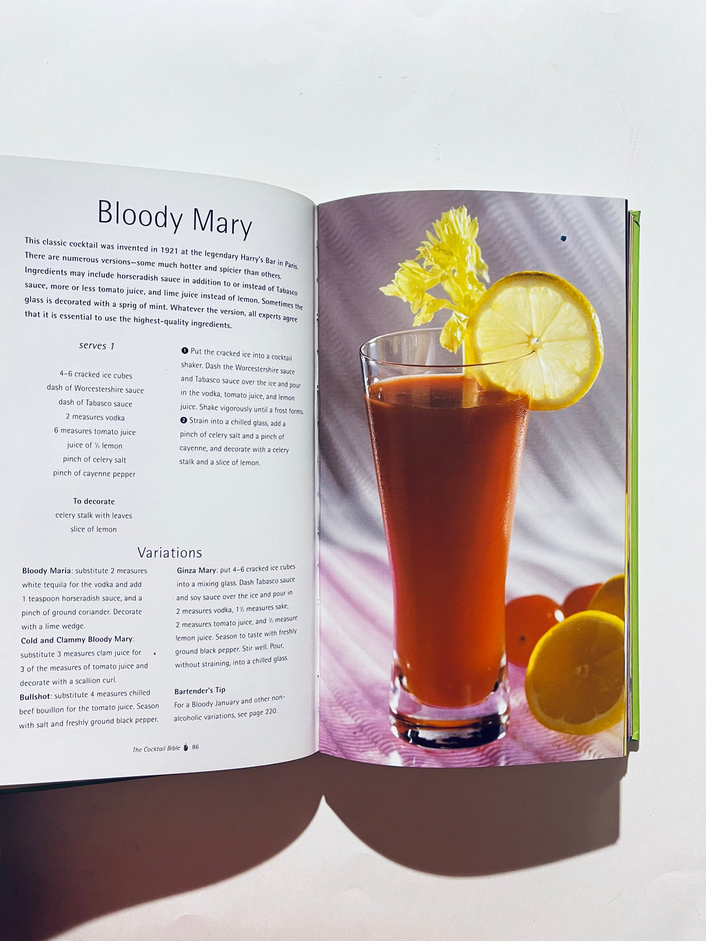 The Cocktail Bible: Traditional and Modern Cocktails for Every Occasion