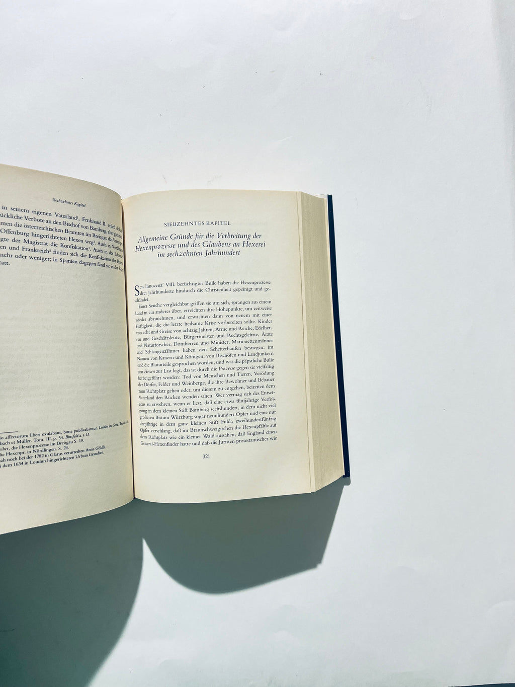 History of the witch trials. First part. Geschichte der Hexen Prozesse