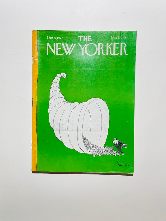 Oct. 9, 1978 The New Yorker Magazine