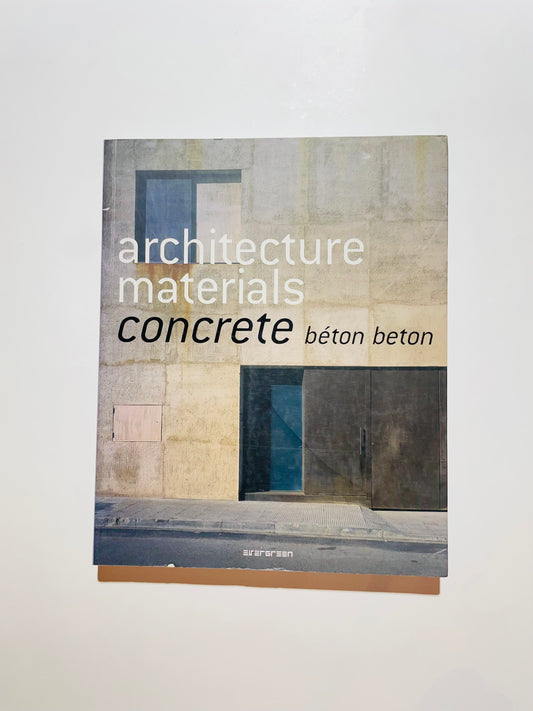 Architecture Materials - Concrete