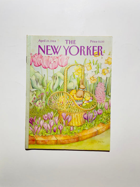 1984 წლის 23 აპრილი The New Yorker Magazine