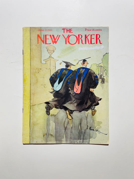 June 17, 1933 The New Yorker Magazine