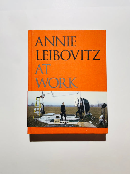 Signed by Annie Leibowitz At work