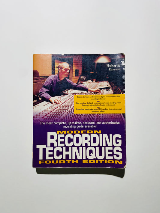 Modern Recording Techniques