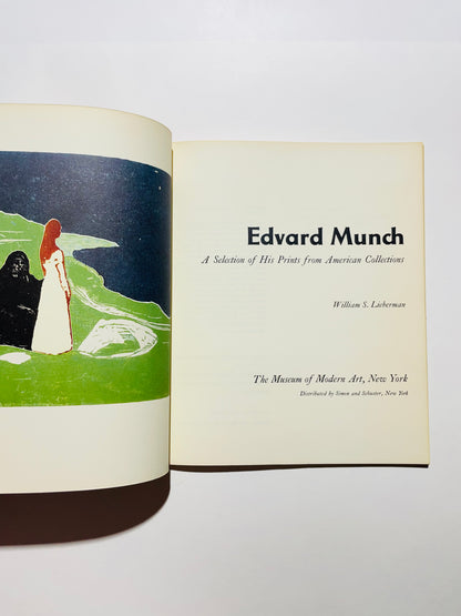 Edvard Munch (A Selection of His Prints  from Amercan Collections)