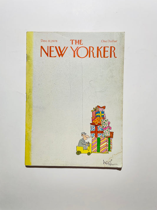 1978 წლის 11 დეკემბერი The New Yorker Magazine