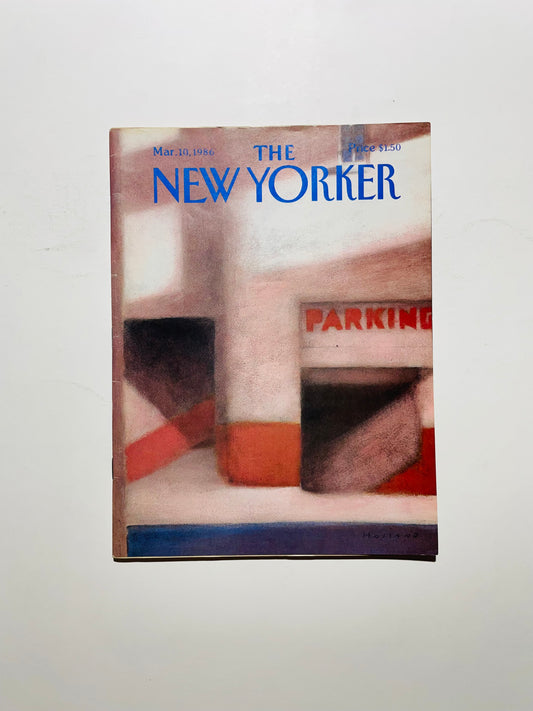 1986 წლის 10 მარტი The New Yorker Magazine