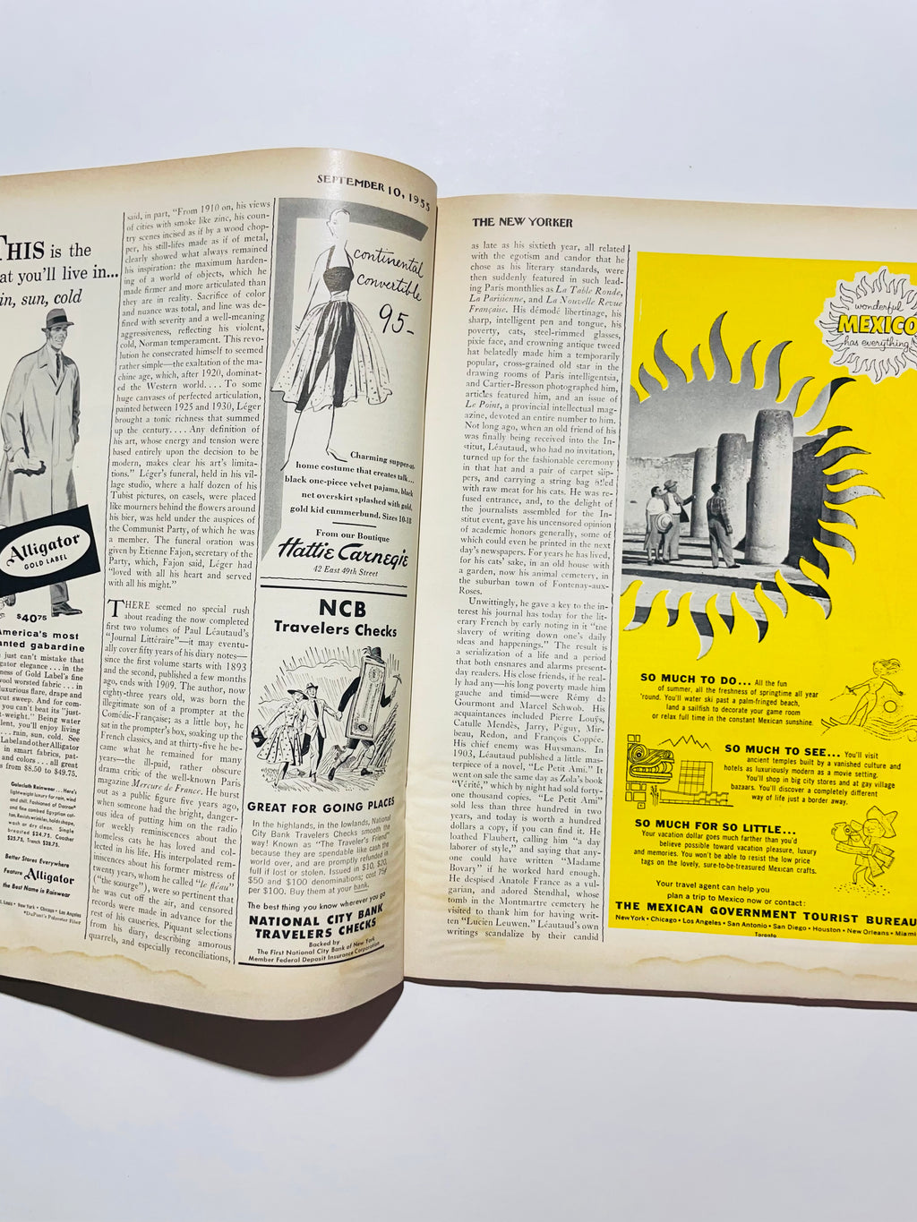 1955 წლის 10 სექტემბერი The New Yorker Magazine