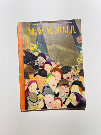 1935 წლის 28 დეკემბერი The New Yorker Magazine