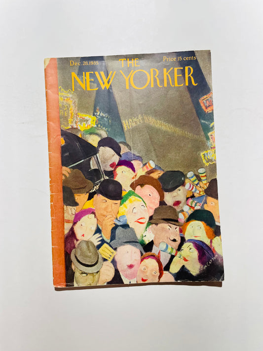 Dec 28 1935 The New Yorker Magazine