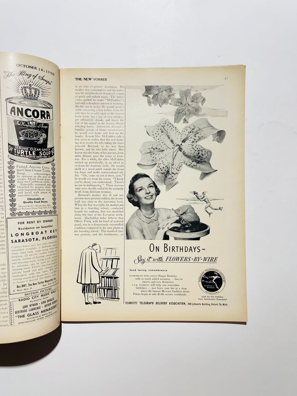 1950 წლის 14 ოქტომბერი The New Yorker Magazine