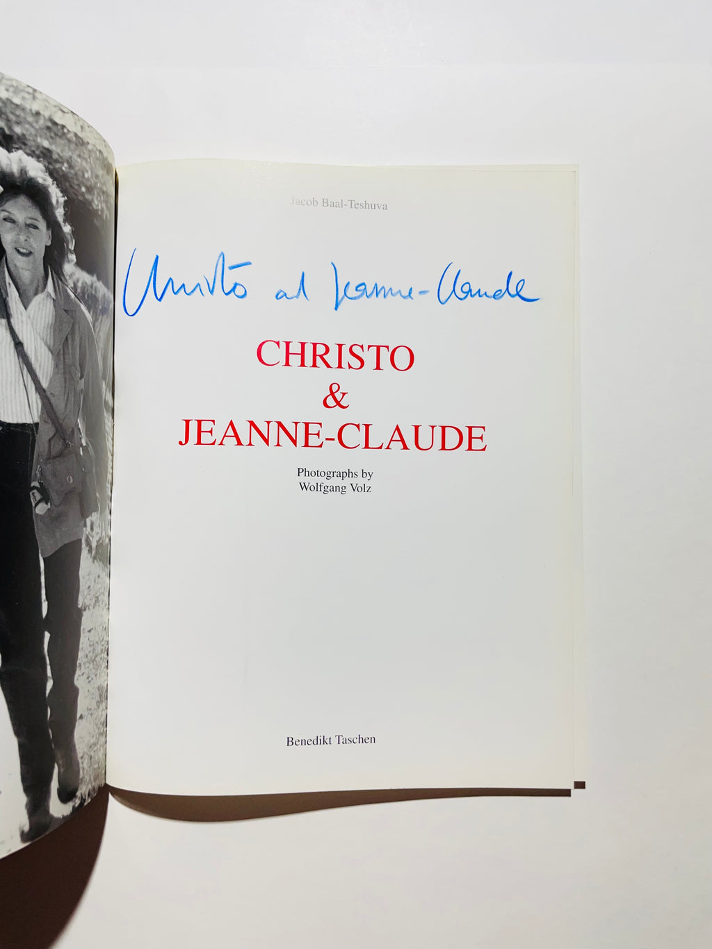 Signed by Christo&Jeanne-Claude