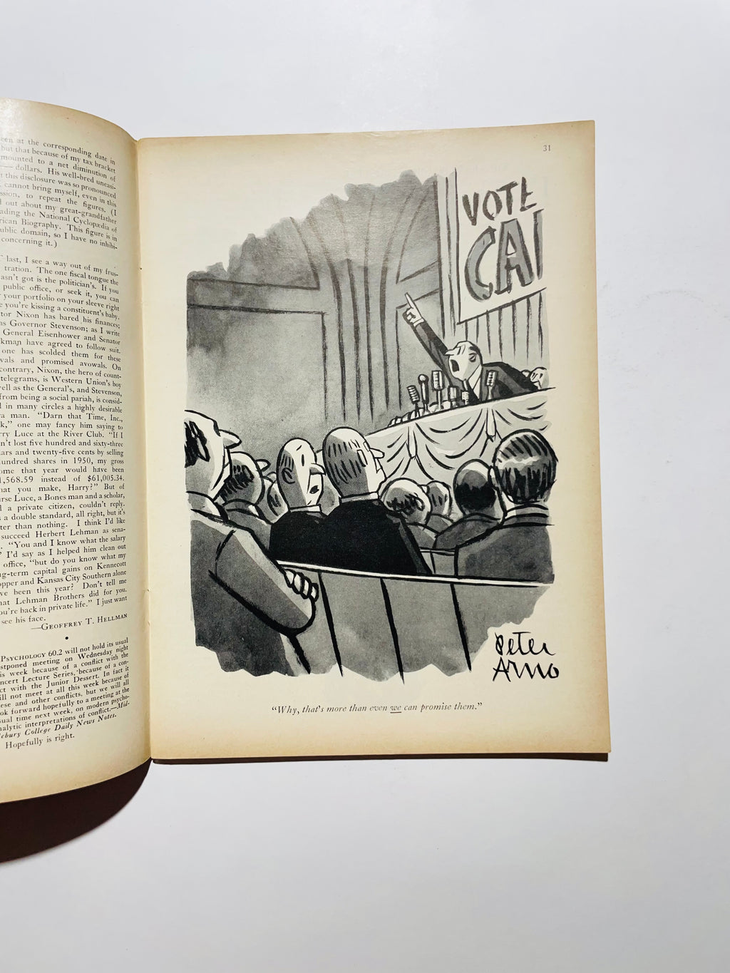 11 ოქტომბერი, 1952 The New Yorker Magazine