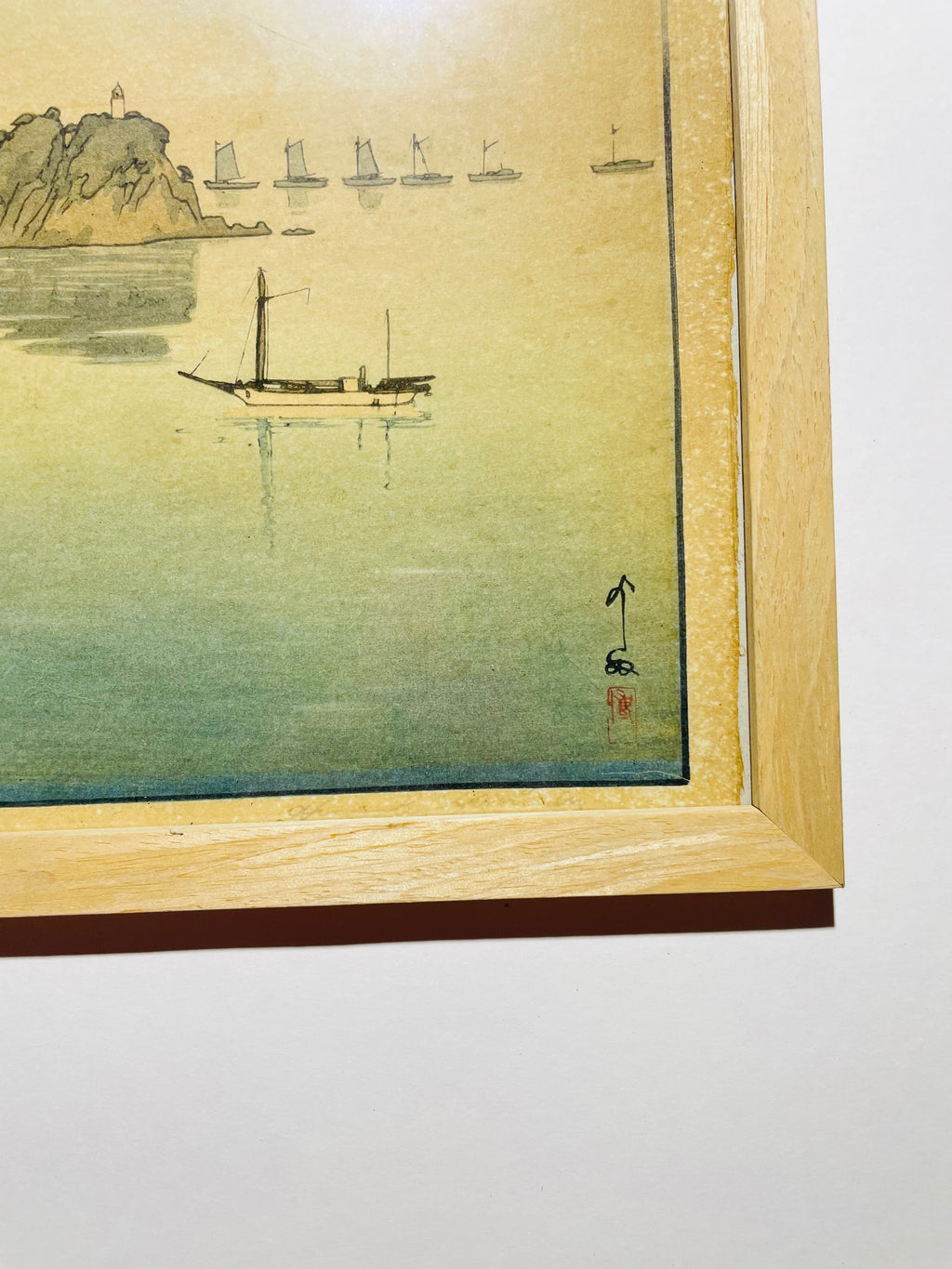 Hiroshi Yoshida Woodblock Print 1930 Signed by Hiroshi Yoshida