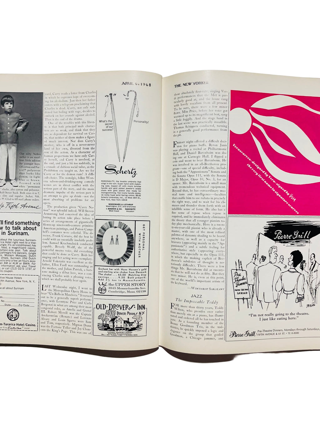 1968 წლის 6 აპრილი The New Yorker Magazine