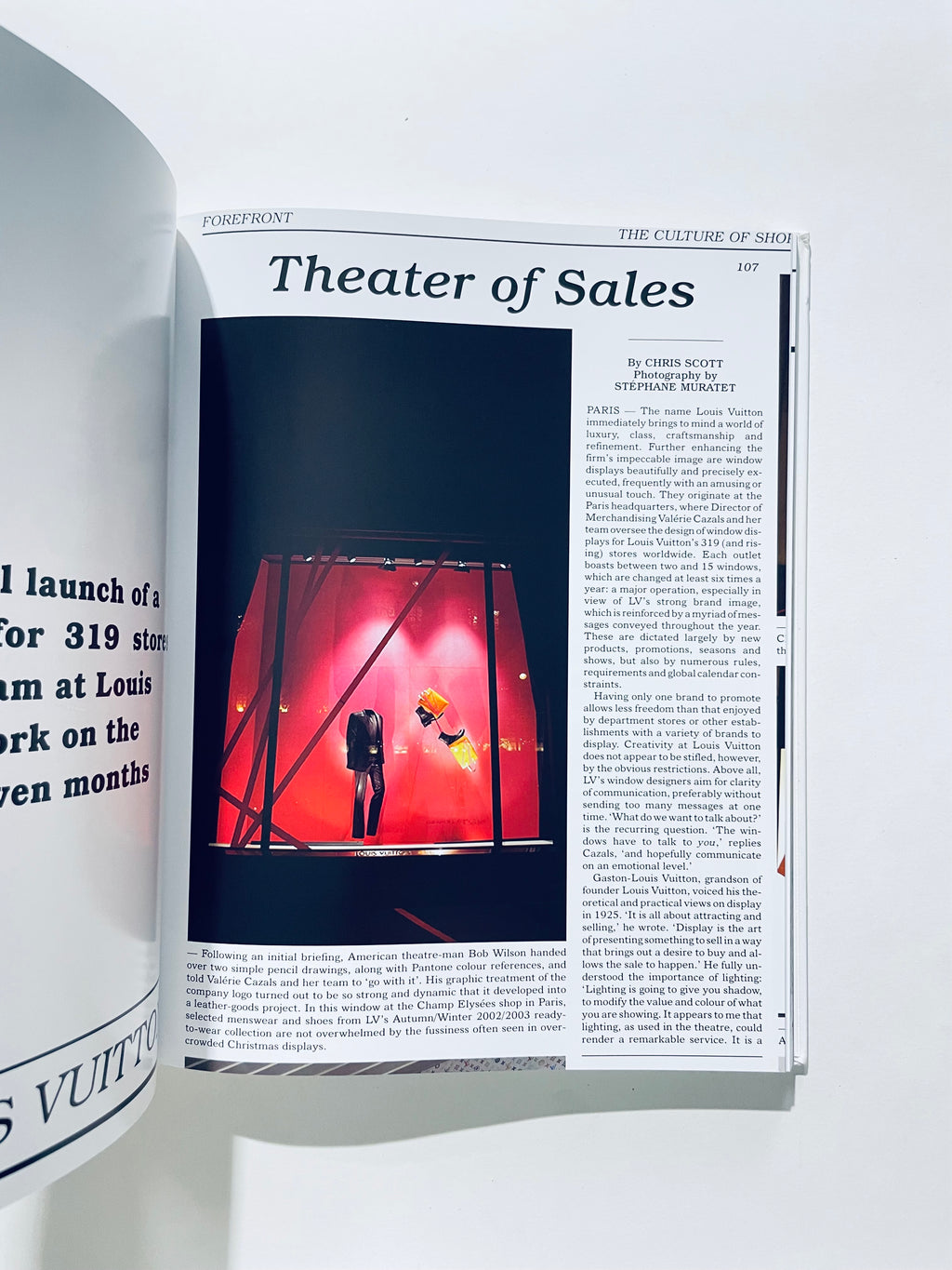 წინა პლანზე: მაღაზიის ფანჯრის დიზაინის კულტურა