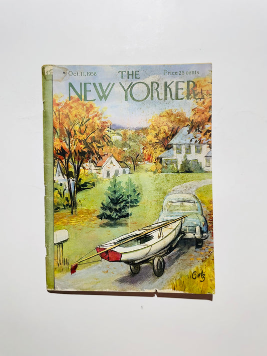 Oct.11, 1958 The New Yorker Magazine