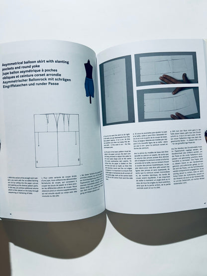 Patternmaking in Fashion Step by Step: La création des patrons de mode pa à pas / Schnittmuster entwerfen Schritt für Schritt