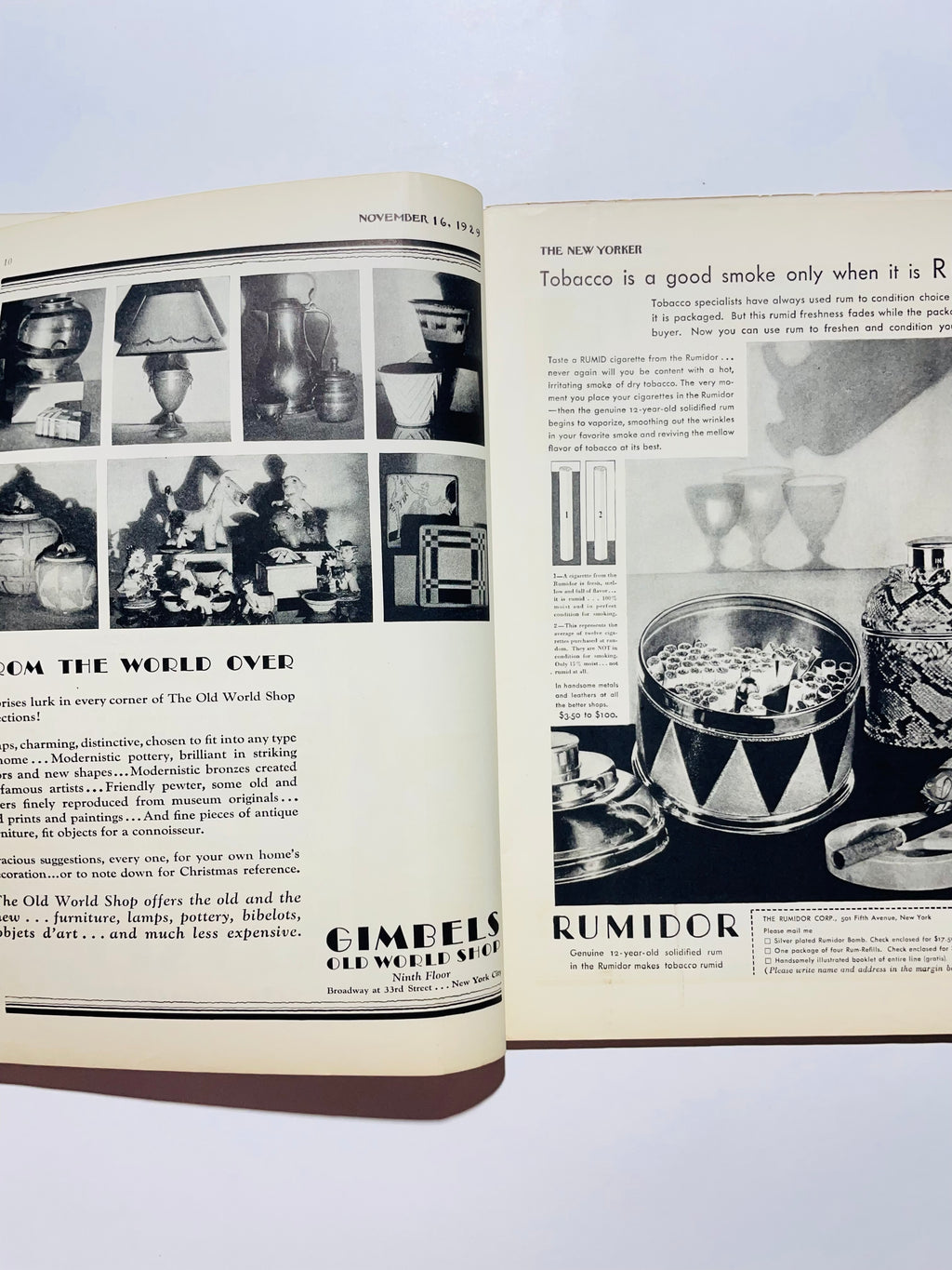 Nov 16 1929 The New Yorker Magazine