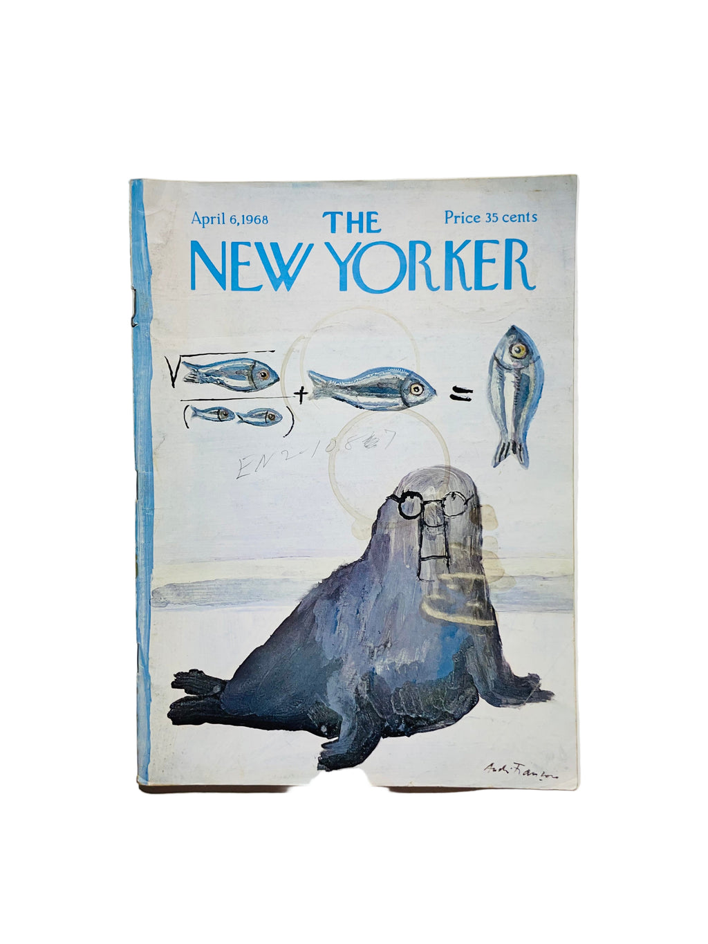 1968 წლის 6 აპრილი The New Yorker Magazine