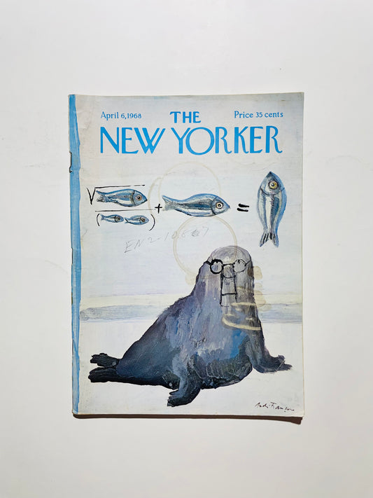 Apr. 6, 1968 The New Yorker Magazine