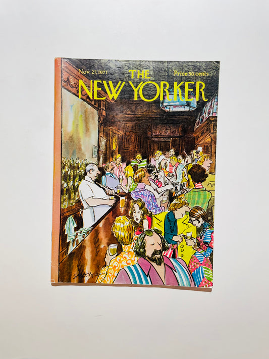 Nov 27 1971 The New Yorker Magazine