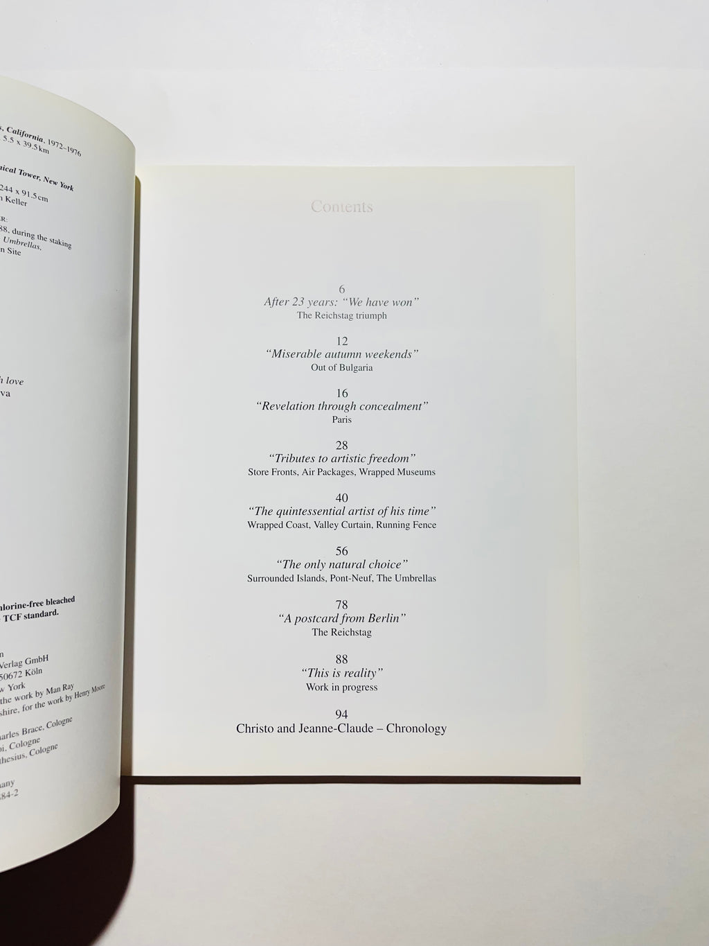 Signed by Christo&Jeanne-Claude