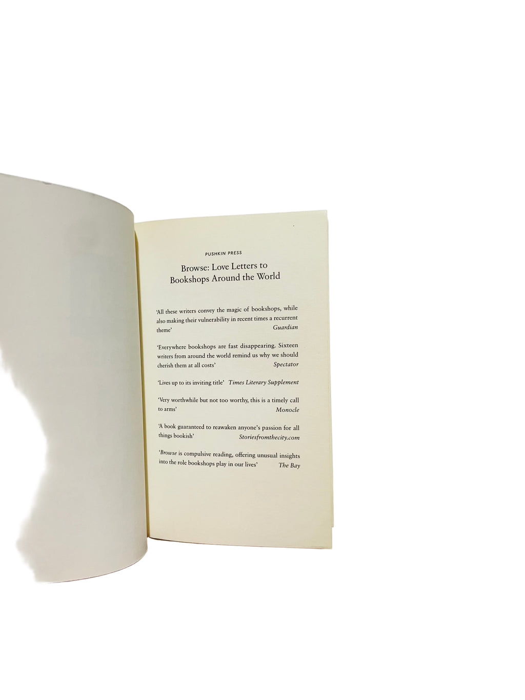 Browse: Love Letters to Bookshops Around the World