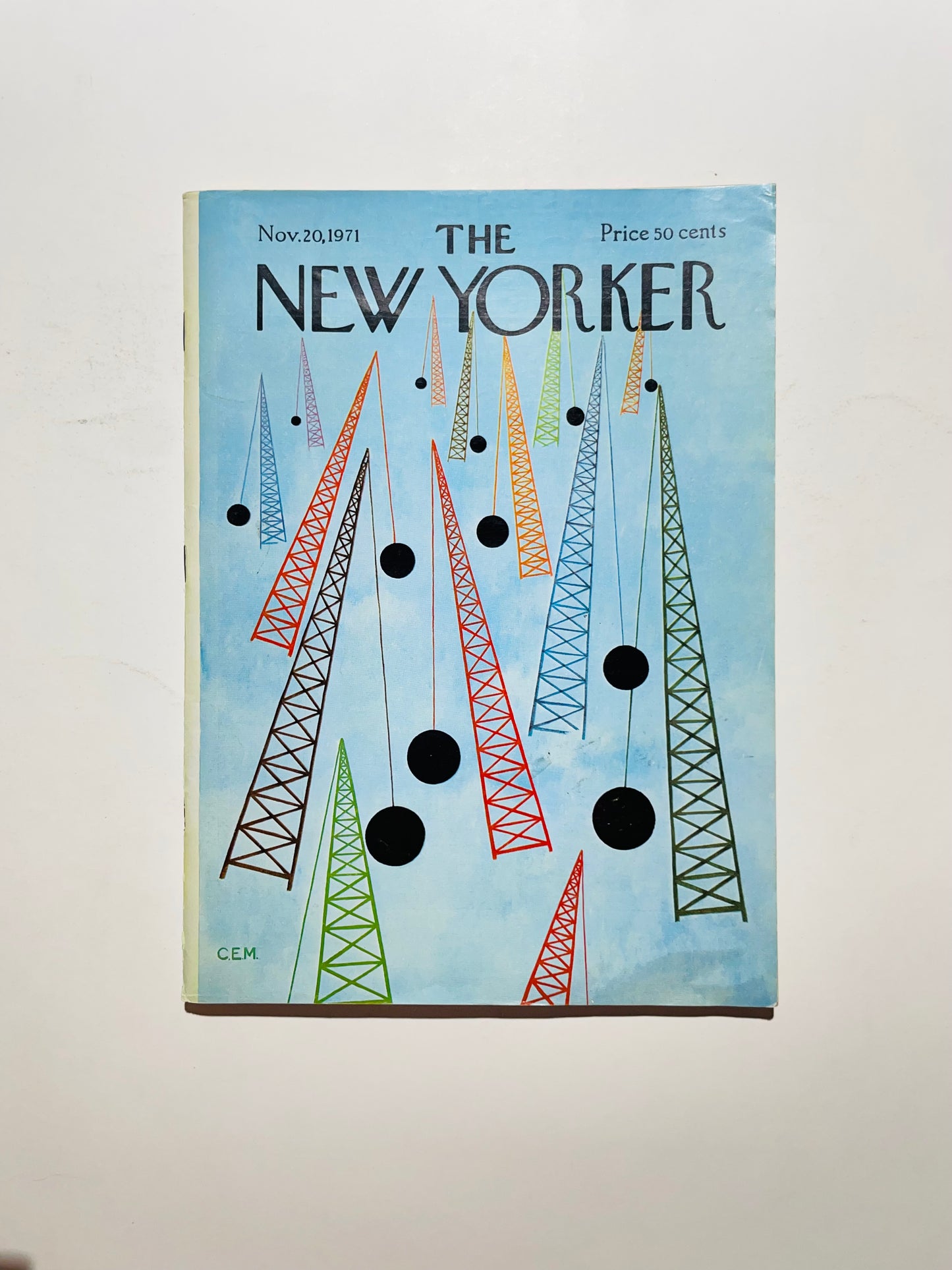 1971 წლის 20 ნოემბერი The New Yorker Magazine