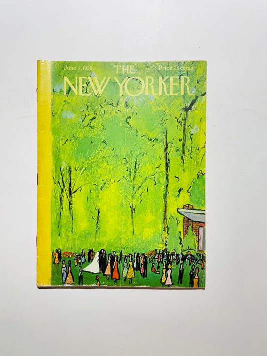 June 7, 1958 The New Yorker Magazine