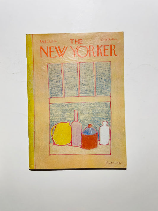 1978 წლის 23 ოქტომბერი The New Yorker Magazine